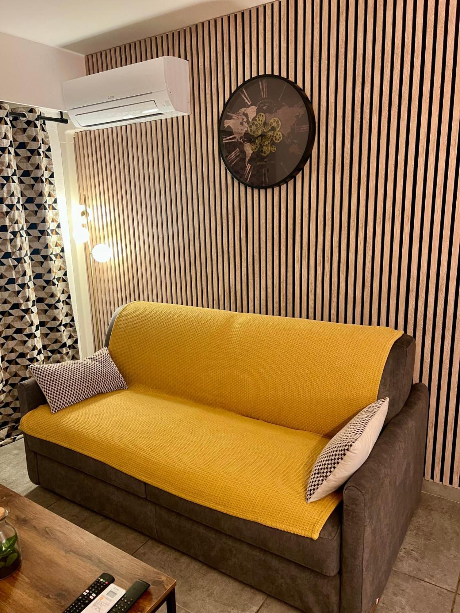 Studio Climatise, Cosy Et Calme Au Centre Ville Антіб Екстер'єр фото